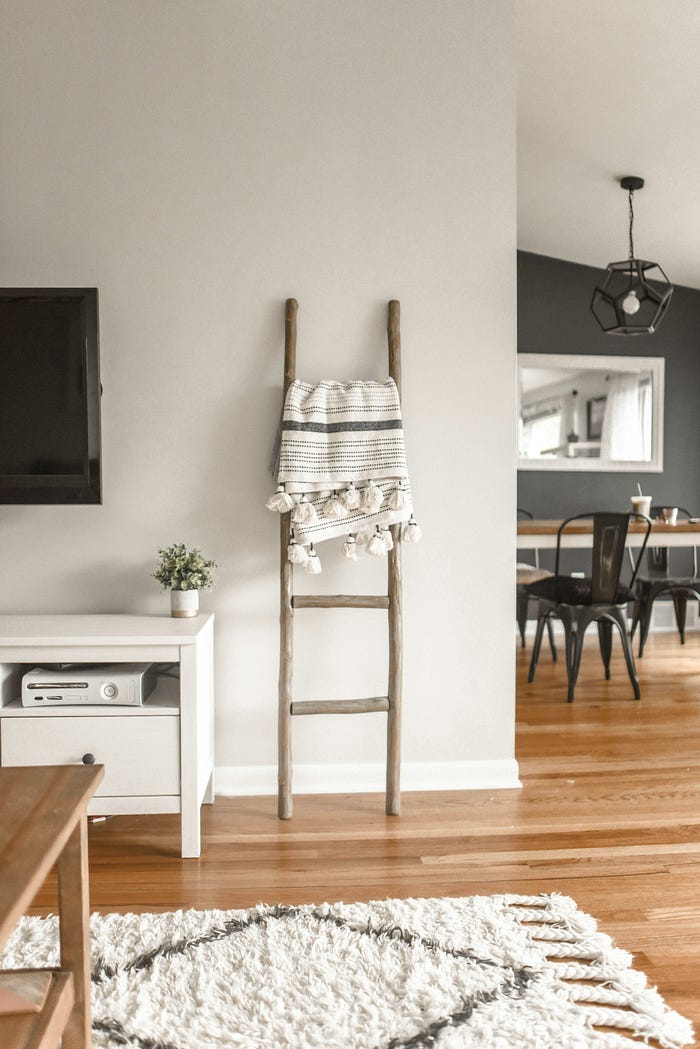 A neat and tidy minimalist living room. A neat and tidy minimalist living room.