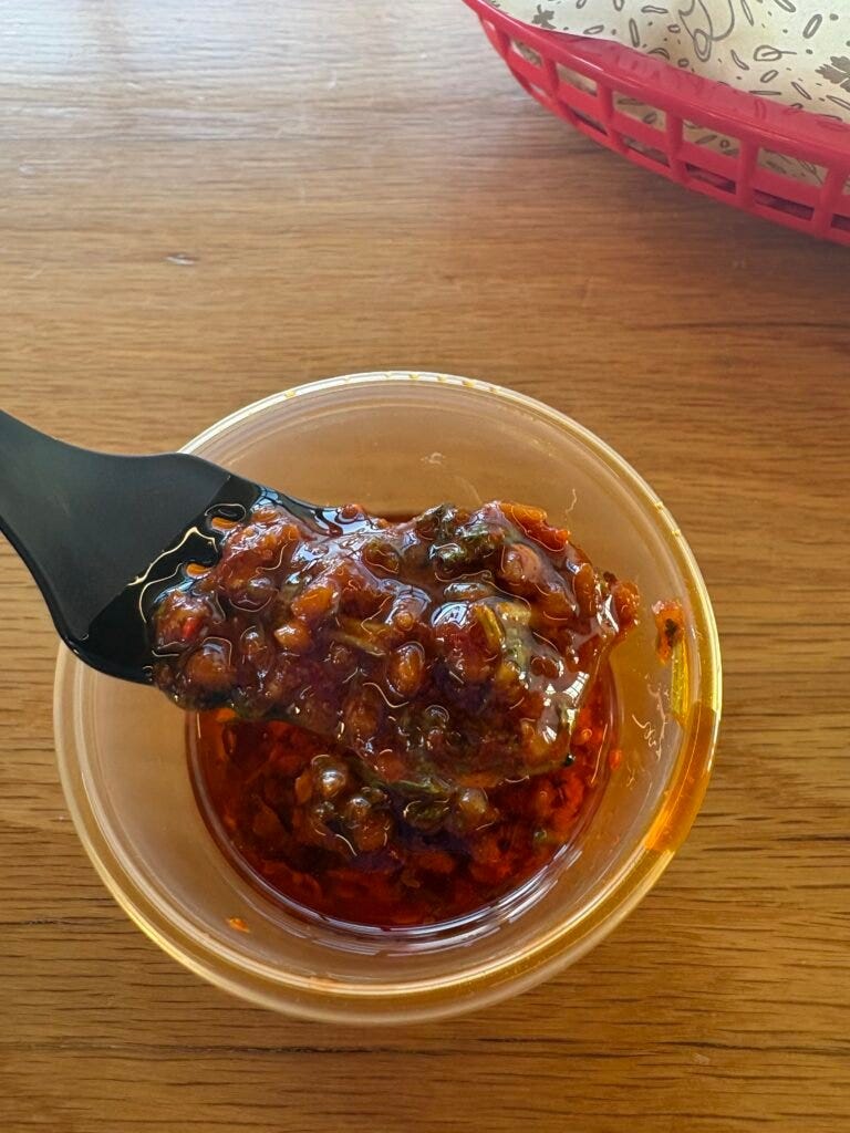 The Lunch Break - The Red Chimichurri at Chipotle