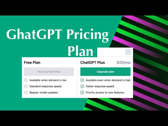 GhatGPT Pricing Plan 2023 | ChatGPT Plus Subscription Cost Per Month -  YouTube