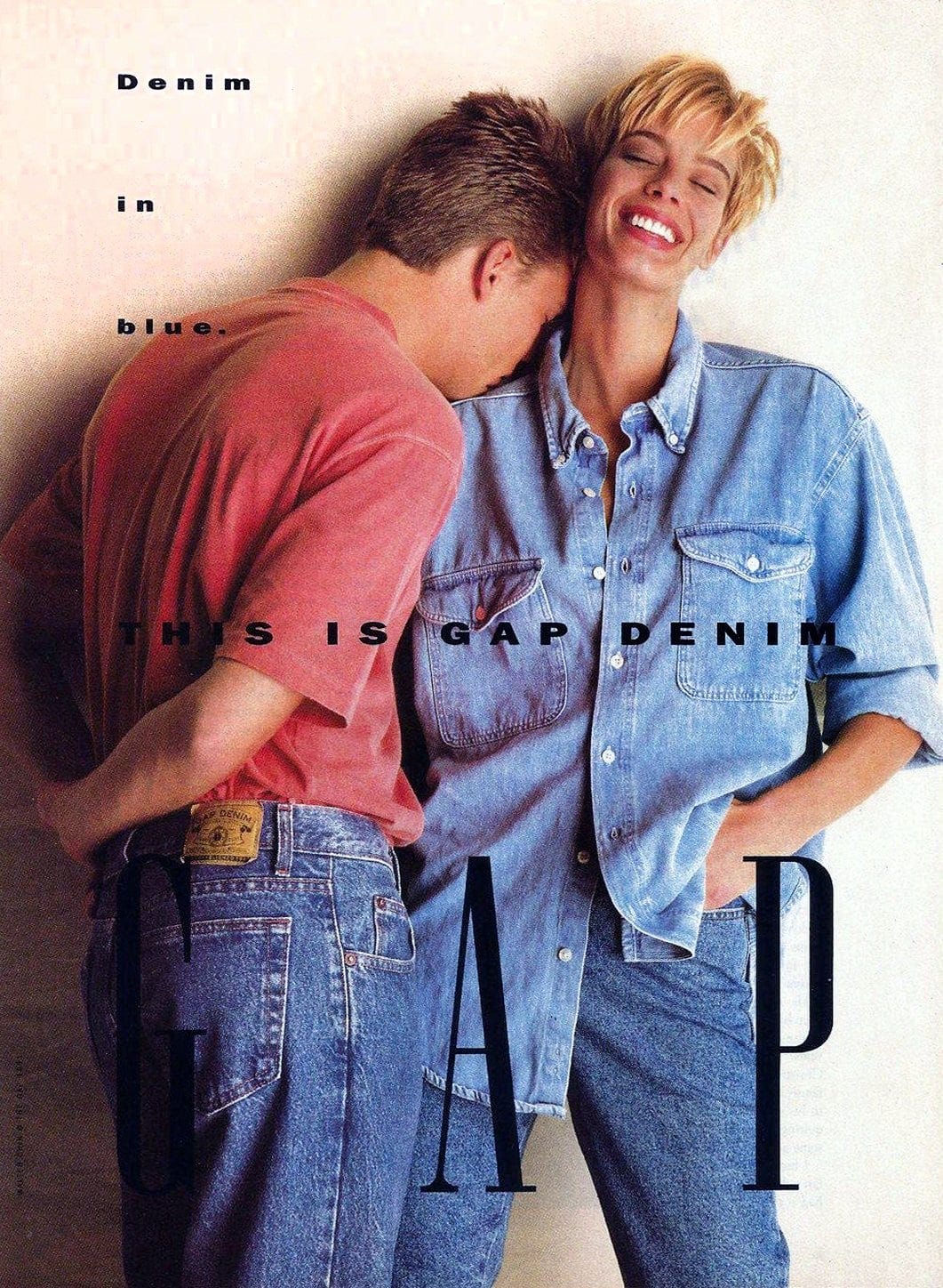 Vintage Gap Denim ad (1991)