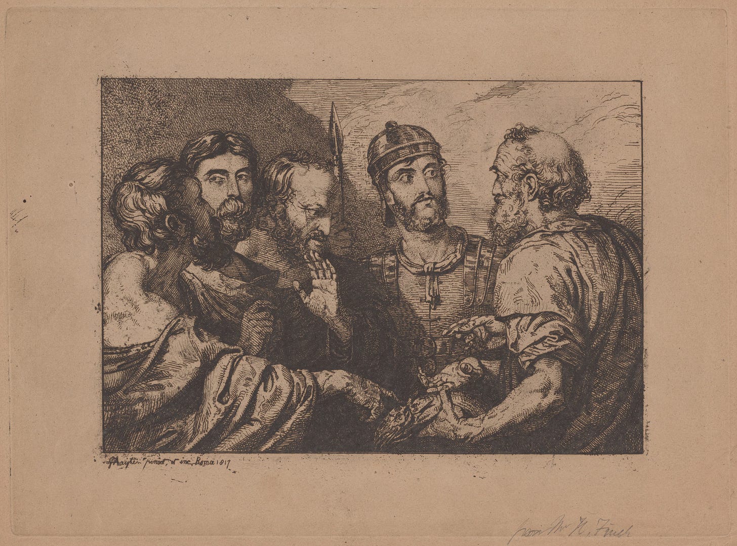 "The Tribute Money" by Sir George Hayer