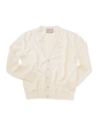 Oversized Cardigan, Sans Stitching Cardigan LINGUA FRANCA NYC Cream XS 