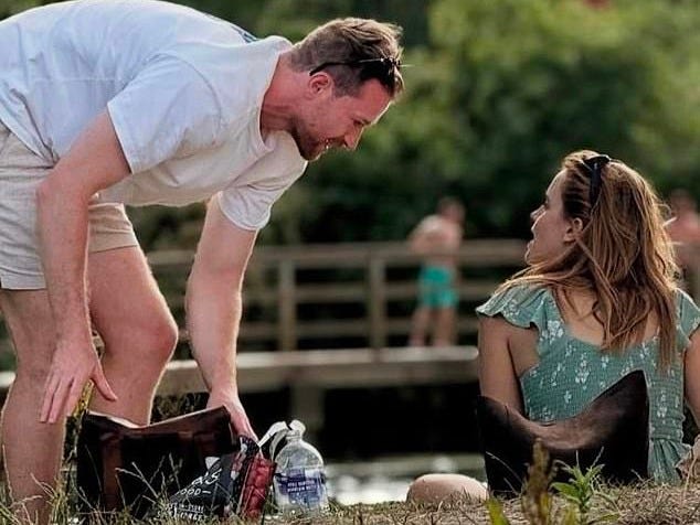 Emma Watson enjoyed a cosy picnic and painting date with a new male love interest in an Oxford park on Tuesday