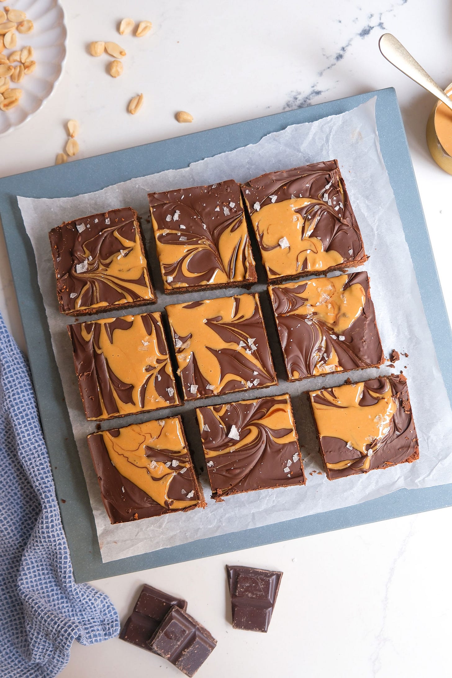 Peanut Butter Protein Brownies Peanut Butter Protein Brownies