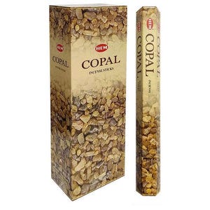 Shop for Hem  Copal Incense Sticks Natural Fragrance at Magic Crystals. Free Shipping Available. 6 tubes of 20 sticks, 120 sticks total. Quality Incense. Hem is known throughout the world for producing traditional incense made from quality woods, flowers, resins, and essential oils. 
