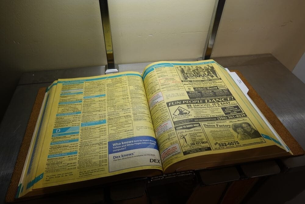 The demise of yellow pages & the rise of local online search