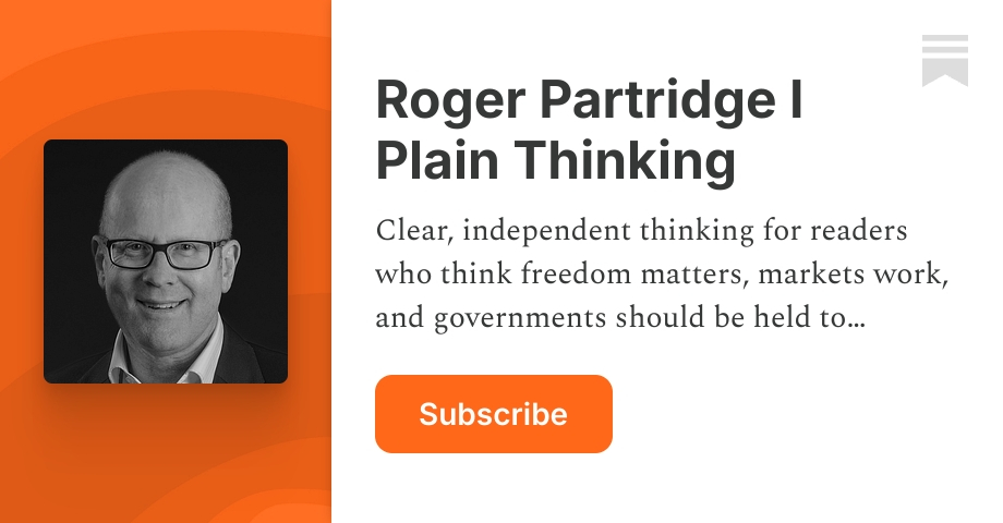 Roger Partridge I Plain Thinking | Substack