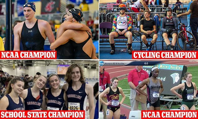 Trans women's advantage in sports analyzed and in photos | Daily Mail Online
