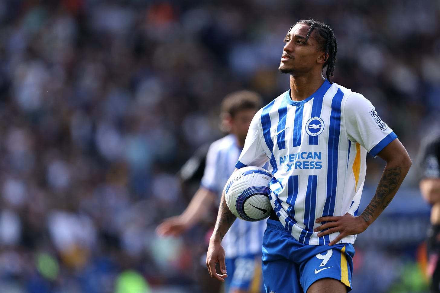Joao Pedro in action for Brighton