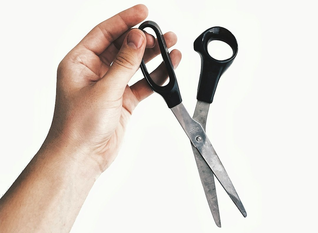 black handle scissors black handle scissors