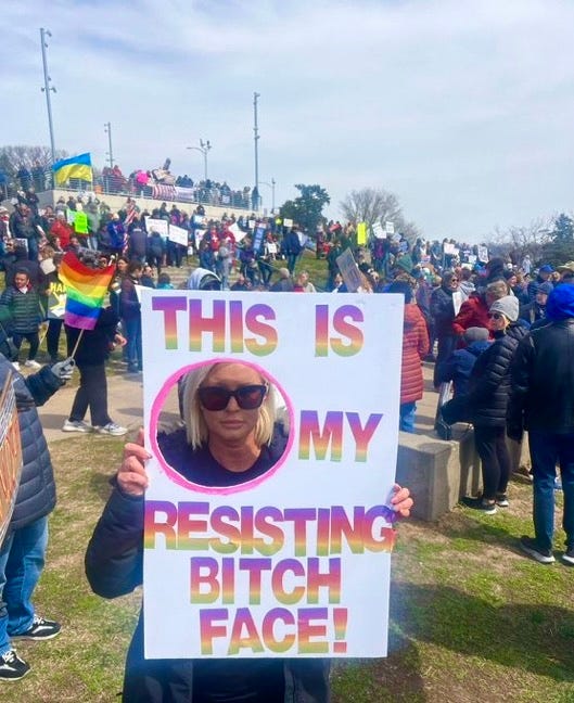 Sw Protest Signs Top 15 Signs at Hands Off Protests - by Ron Filipkowski
