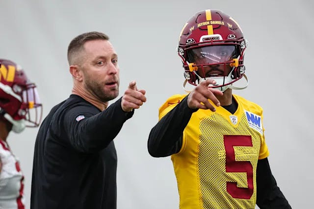Commanders all-in on doing right by franchise QB Jayden Daniels - Yahoo  Sports