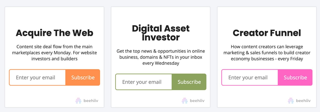 3 Newsletters Richard Patey currently operates3 newsletters Richard Patey currently operates