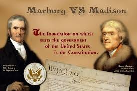 Marbury v Madison 1803 Marbury v Madison 1803