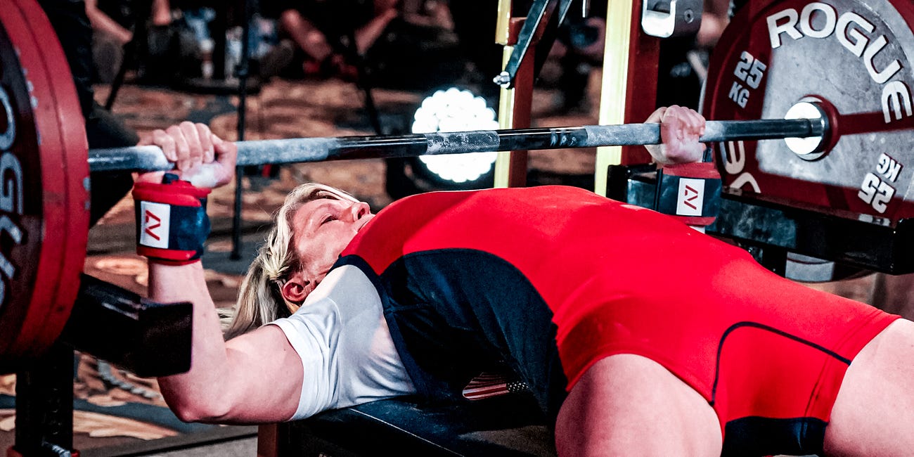 Meet the 52-year-old who makes benching 300 pounds look easy.