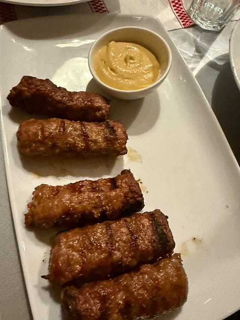 A collection of dished from Romania