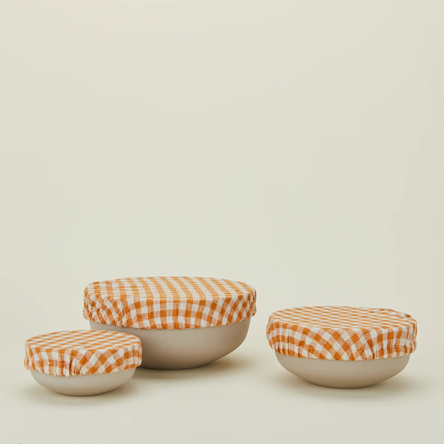 Hawkins New York linen reusable bowl covers.