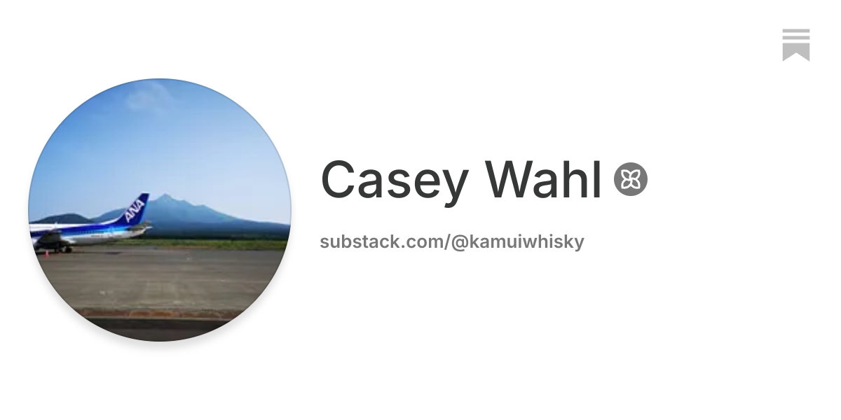 Casey Wahl | Substack