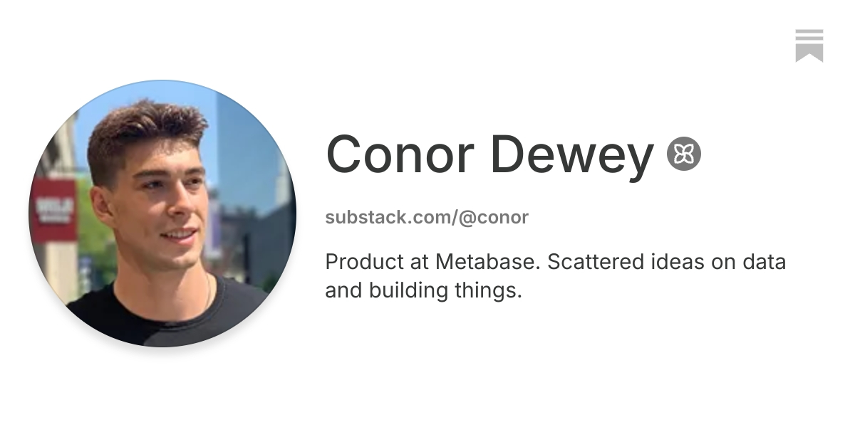 Conor Dewey | Substack