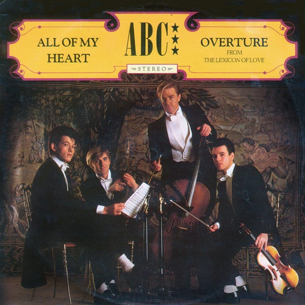 ABC – All Of My Heart – Vinyl (7", 45 RPM + 2 more), 1982 [r3091784] |  Discogs