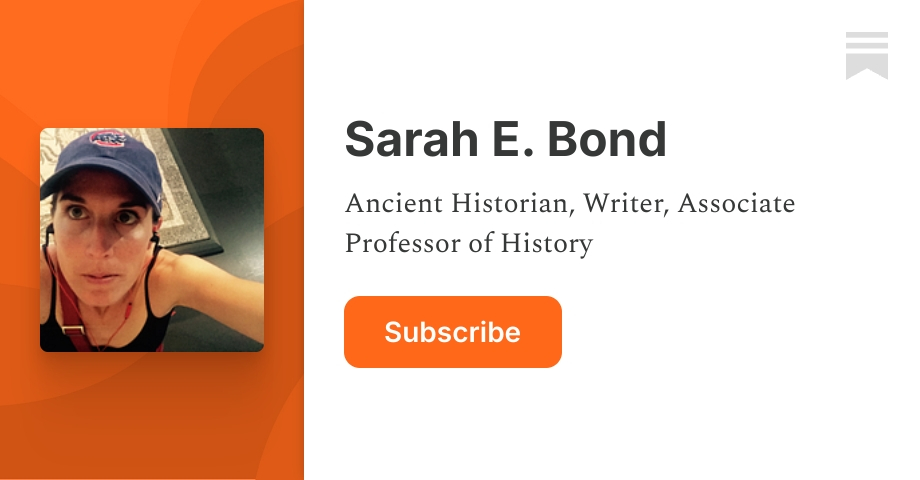 Sarah E. Bond | Substack