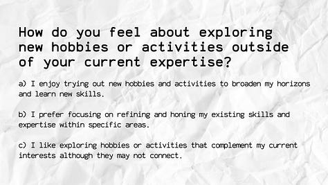 The following checklist of each trait, presented in a quiz format.