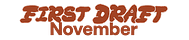 First Draft November