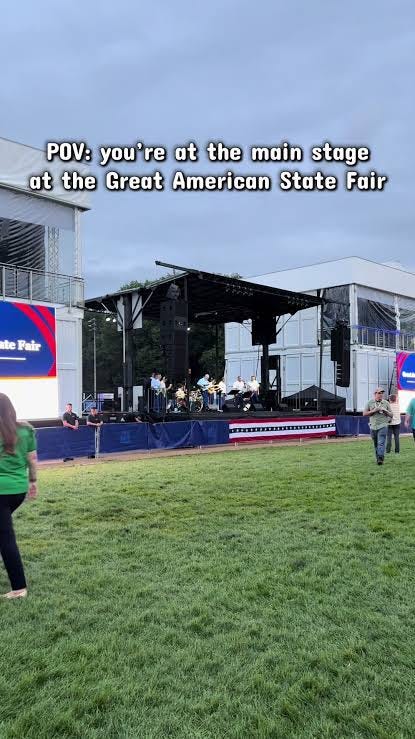 Great American State Fair POV at National Mall Great American State Fair POV at National Mall