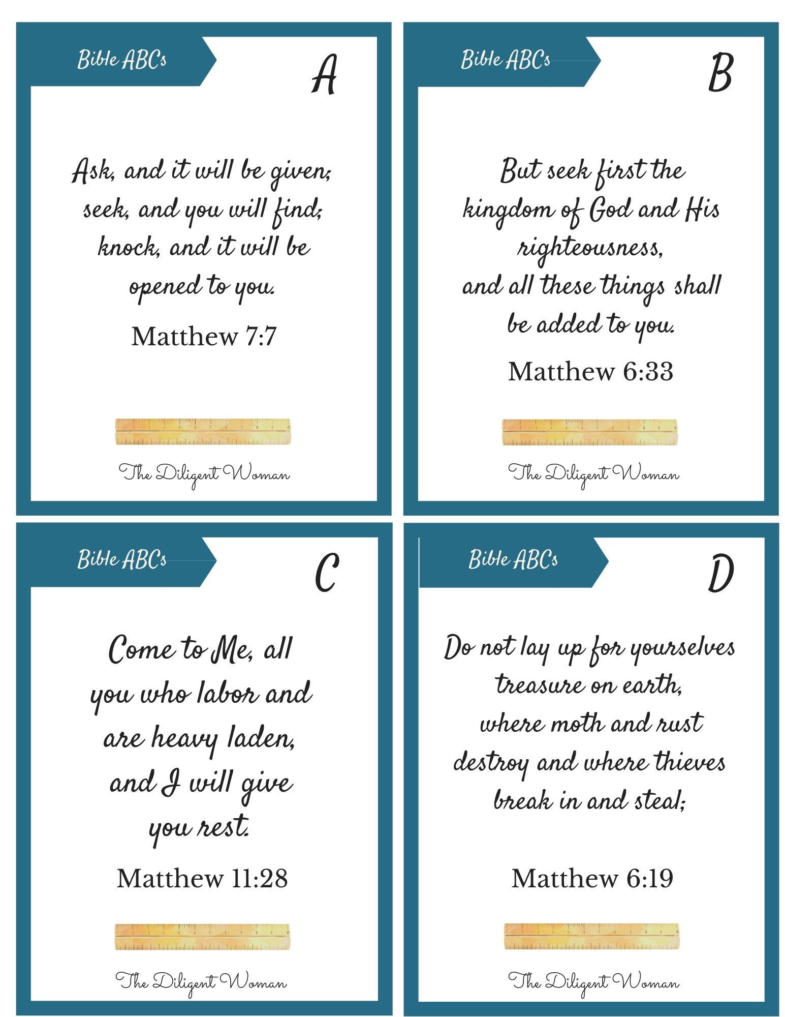 Bonus: ABC Scripture Cards