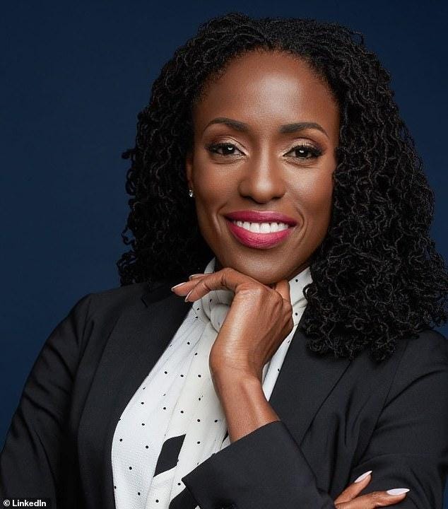In April 2021, Toronto District School Board educators attended an anti-racism training led by Kike Ojo-Thompson (pictured) who allegedly claimed Canada is more racist than the US