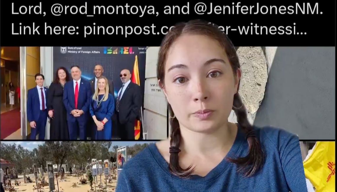 🎥 (WATCH) Daughter Boldly Calls Out Dad, a Republican State Senator, for Going on Israeli Propaganda Trip