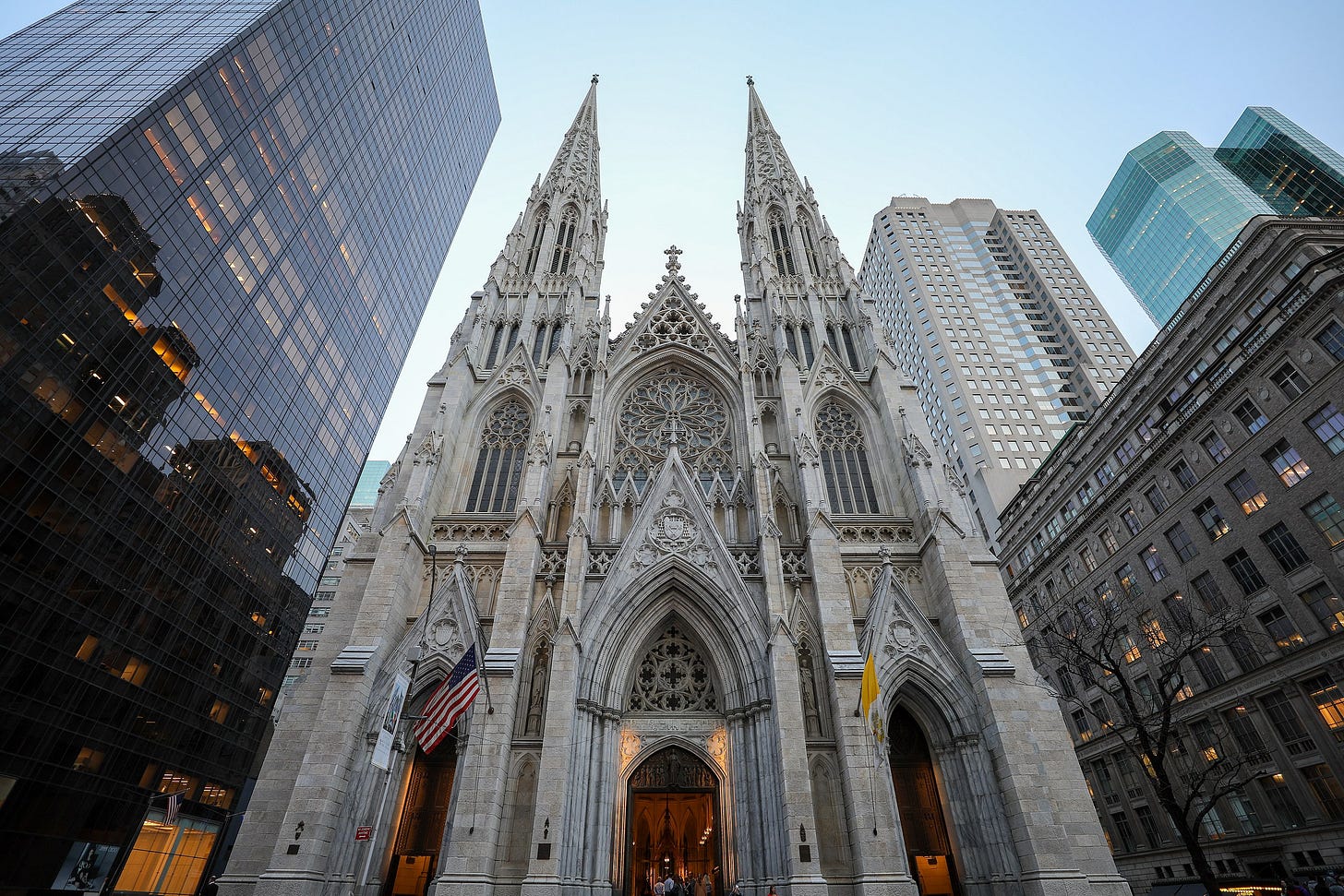 St. Patrick's Cathedral, upward view.jpg