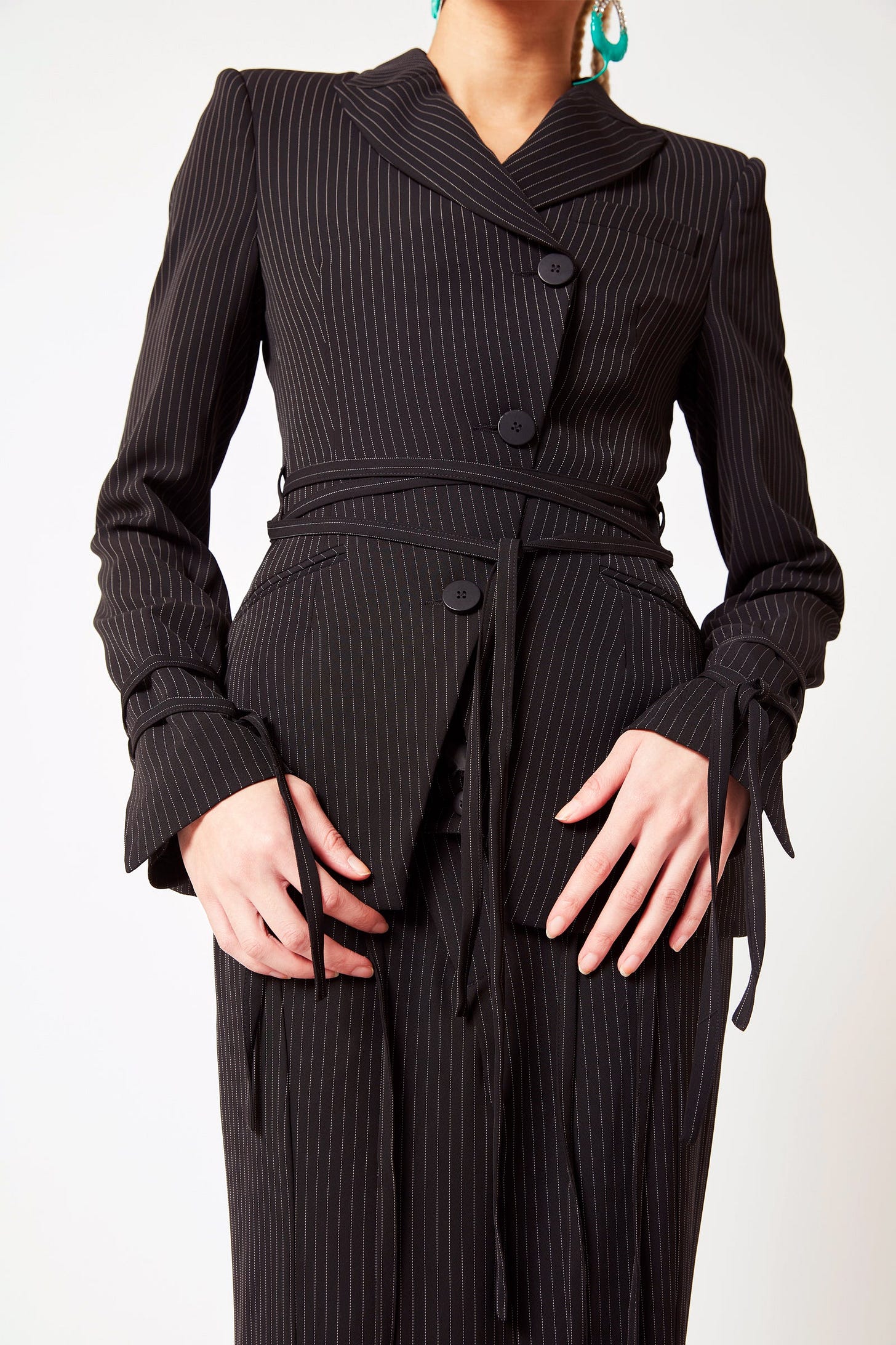 Image of Fitted Belt Blazer