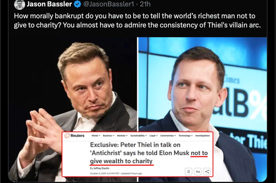 Philanthropy and Traditional Charity Are Mutually Exclusive