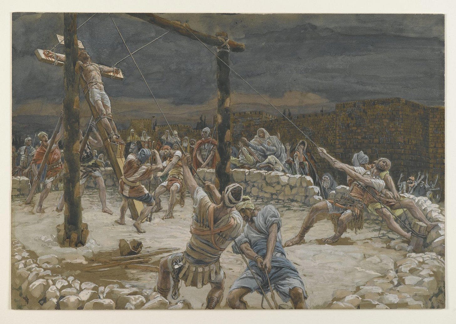 The Raising of the Cross (L'élévation de la Croix) · Brooklyn Museum