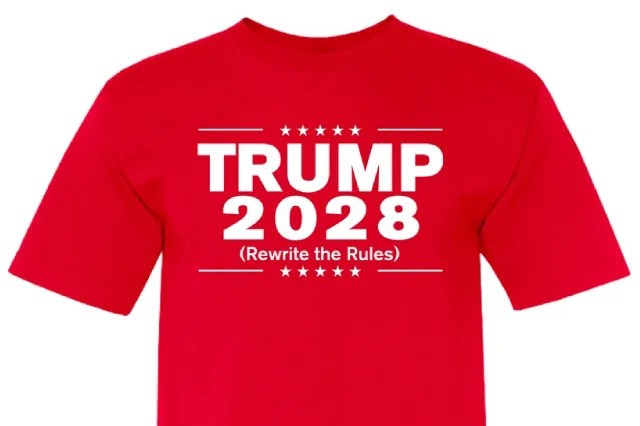 Las 'tiendas Trump' ya venden camisetas y gorras para promocionar su tercer mandato Las 'tiendas Trump' ya venden camisetas y gorras para promocionar su tercer mandato