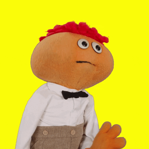 A gif of the annoying reading saying gotcha