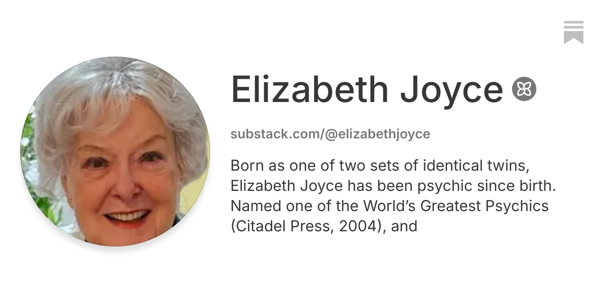 Elizabeth Joyce | Substack