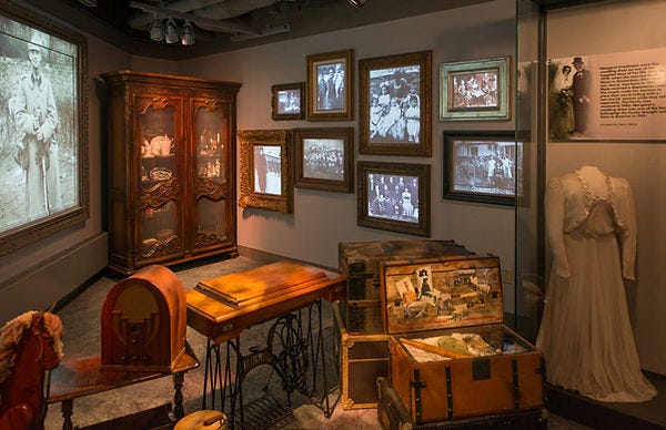 Furniture, trunk, dresser, & more. Look with new eyes at the Holocaust.