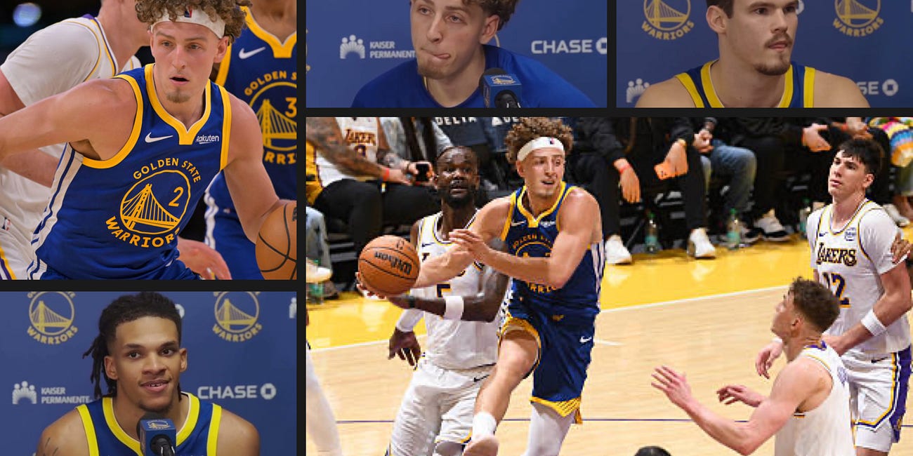 Podziemski wants to “steal 4-6 points” as a point guard