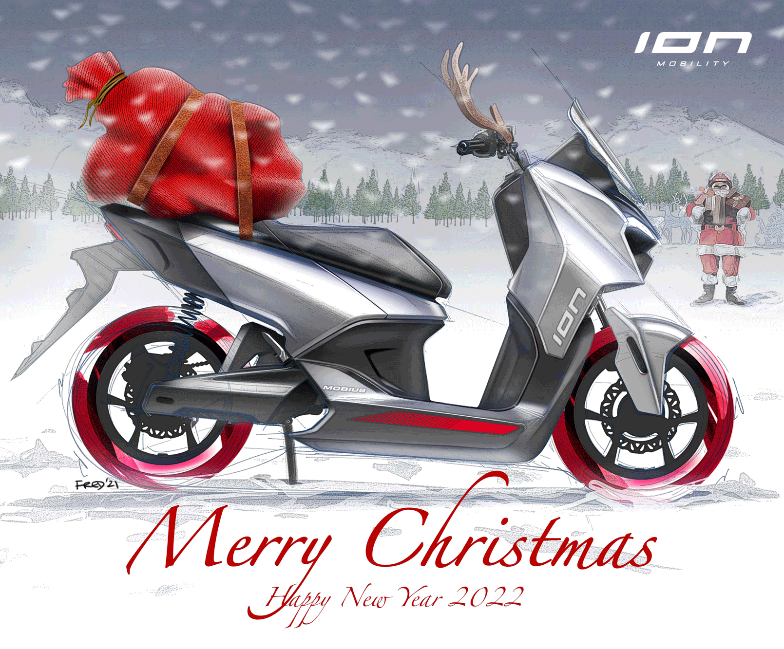 Merry X'mas and a Happy 2022! - by James Chan