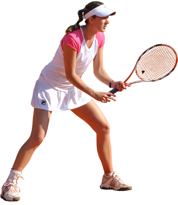 Download Tennis Player Ready Position | Wallpapers.com