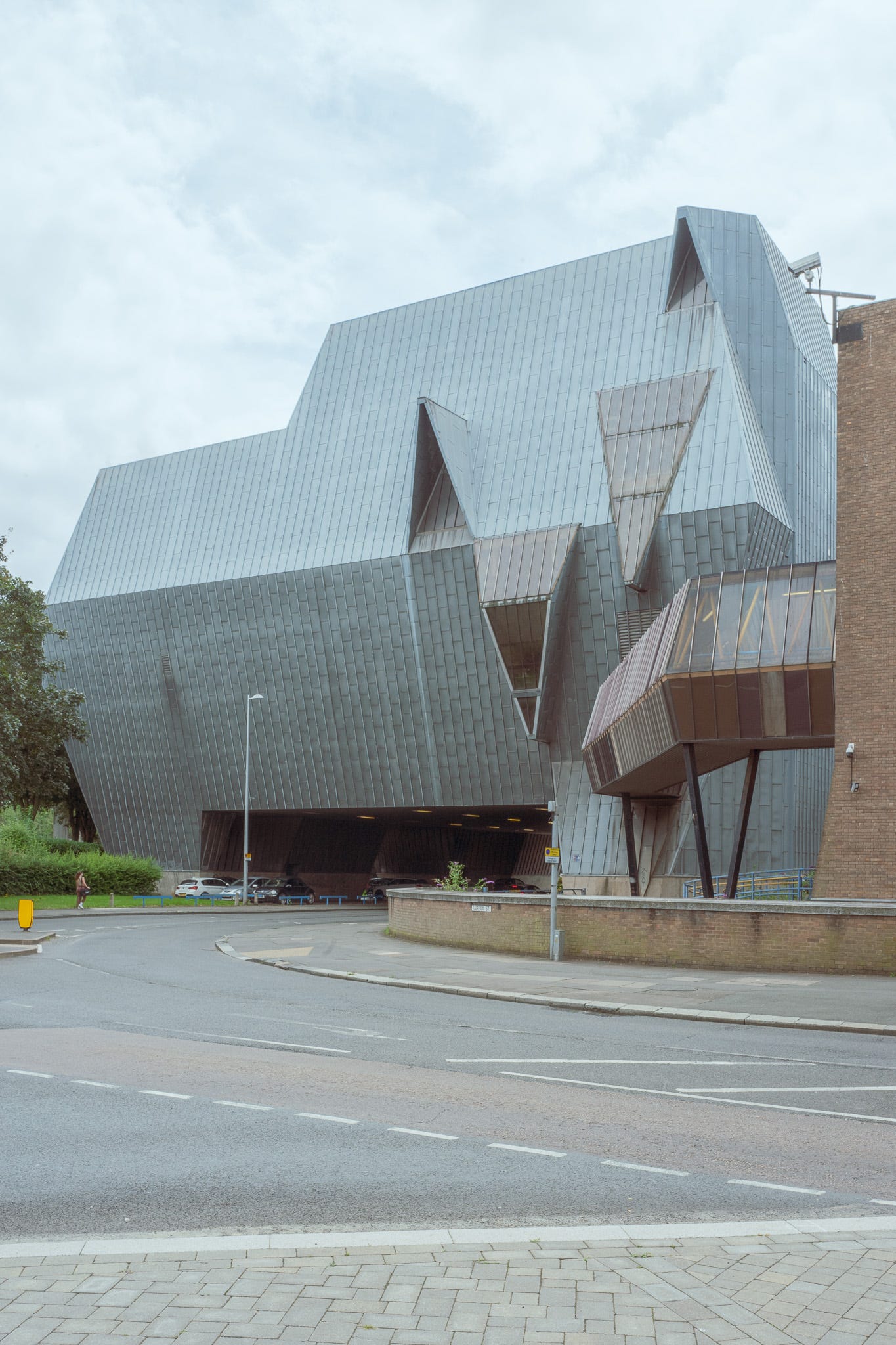 Elephant Memory Building The Elephant shaped brutalist building in Coventry.