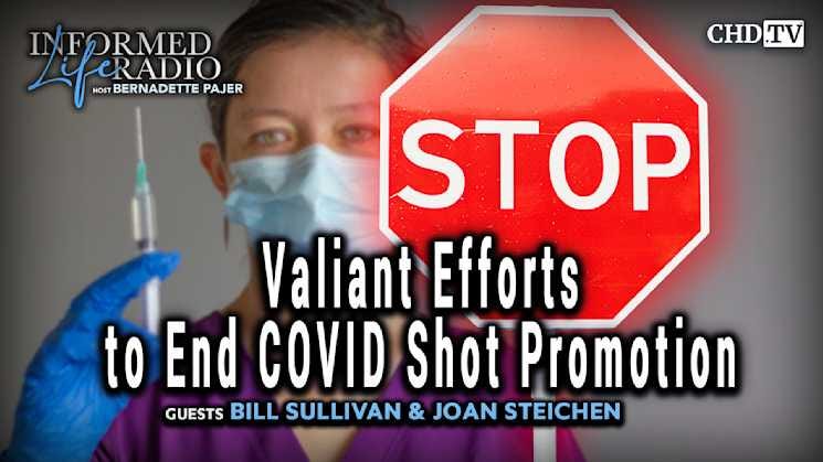 Valiant Efforts to End COVID Shot Promotion