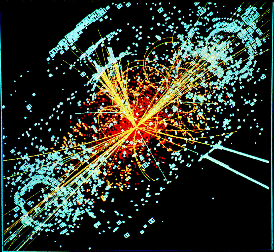Hypothetical Higgs event