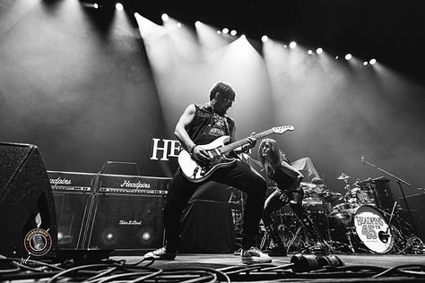 Headpins performs at TD Place in Ottawa photo Renee Doiron