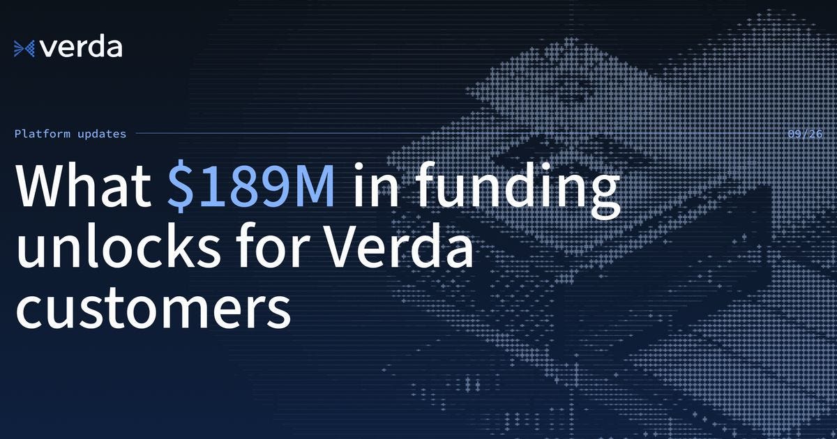 Verda sammelt 189 Millionen Dollar für seine KI-Cloud ein Verda sammelt 189 Millionen Dollar für seine KI-Cloud ein