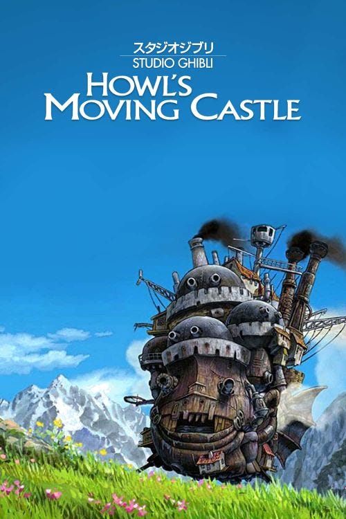 Howl's Moving Castle Studio Ghibli Poster Picture Howl's Moving Castle Studio Ghibli Poster Picture