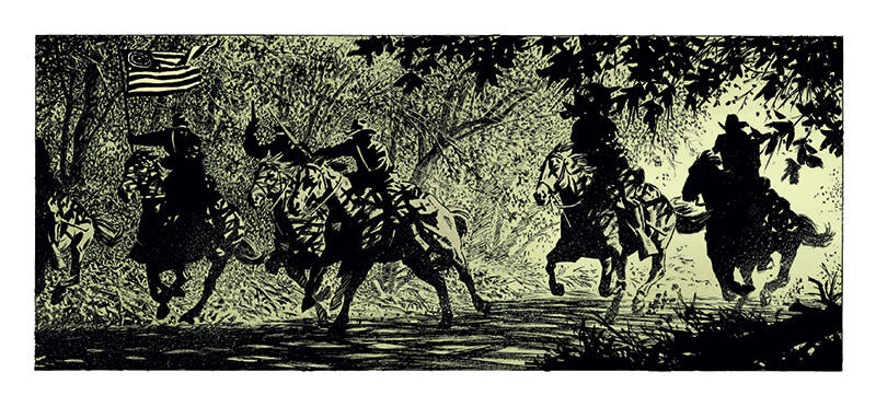 Le combat d'Henry Fleming + ex-libris offert de Steve Cuzor