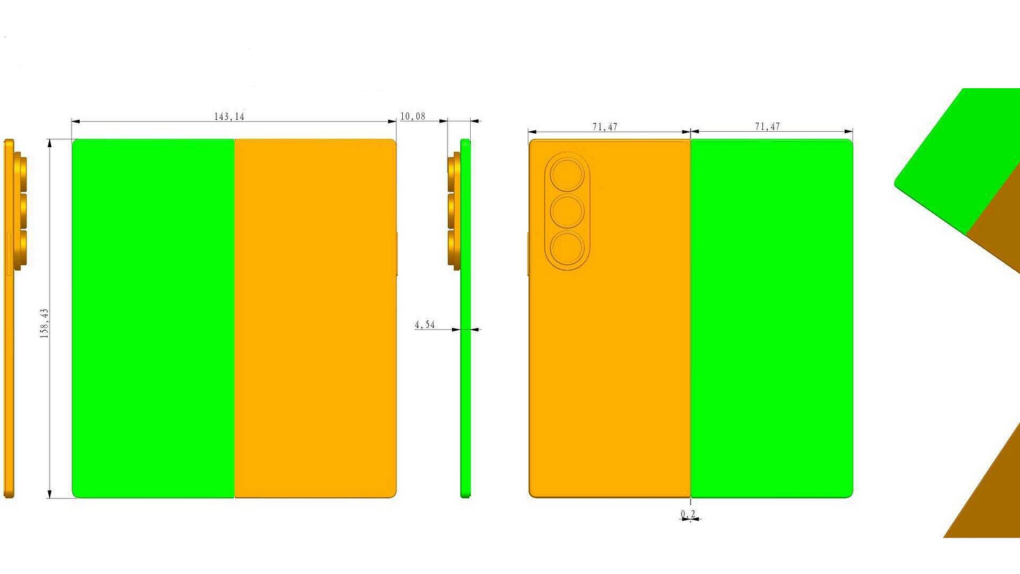 samsung galaxy z fold 7 cad render samsung galaxy z fold 7 cad render